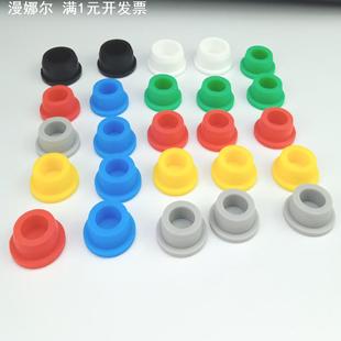 红色T型硅胶塞防水防锈螺丝孔胶塞面板孔塞澡盆塞子下水道密封盖