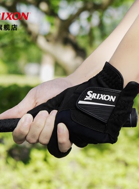 SRIXON史力胜高尔夫手套男士左手单只透气耐磨布手套golf雨天防滑