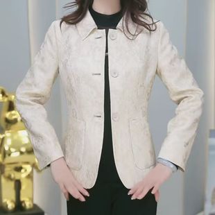 小香风外套女2025新款 上衣 春秋爆款 气质妈妈轻奢高级感小个子短款
