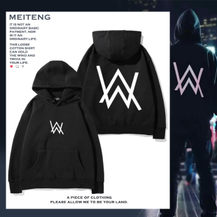 百大电音Alan Walker艾伦沃克faded连帽卫衣男女秋冬衣服潮流