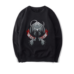 钢之炼金术师衣服钢炼圆领卫衣人造人标志上衣韩版宽松潮ins外套