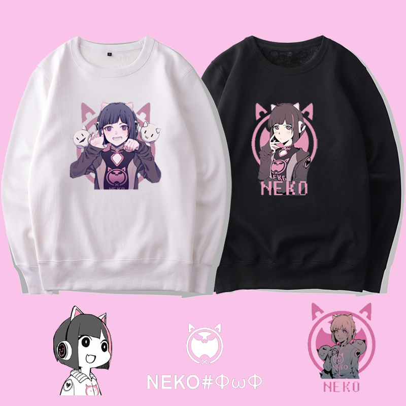 电子音乐宽松圆领卫衣