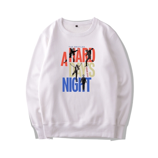 The Beatles披头士甲壳虫乐队卫衣摇滚音乐周边约翰列侬休闲外套