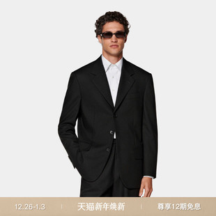 上衣 黑色羊毛商务休闲西装 25秋冬新品 SUITSUPPLY