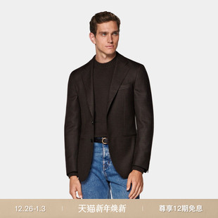 上衣 棕色S130支羊毛商务休闲西装 25秋冬新品 SUITSUPPLY