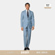 SUITSUPPLY浅蓝色热带羊毛西服经典 套装 男士 西装