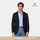 款 上衣经典 西装 SUITSUPPLY西服外套藏青色羊毛男士