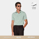 针织衫 26春夏新品 SUITSUPPLY绿色棉混纺POLO短袖