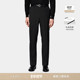 SUITSUPPLY黑色S110支羊毛直筒修身 正装 男士 长裤
