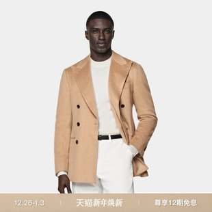 西装 25秋季 骆驼绒男士 SUITSUPPLY西服驼色修身 上衣 新款