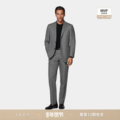 西装 套装 经典 SUITSUPPLY中灰色热带羊毛西服男士 款