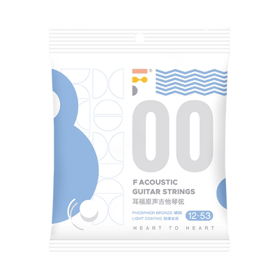 耳福民谣吉他琴弦00一套6根
