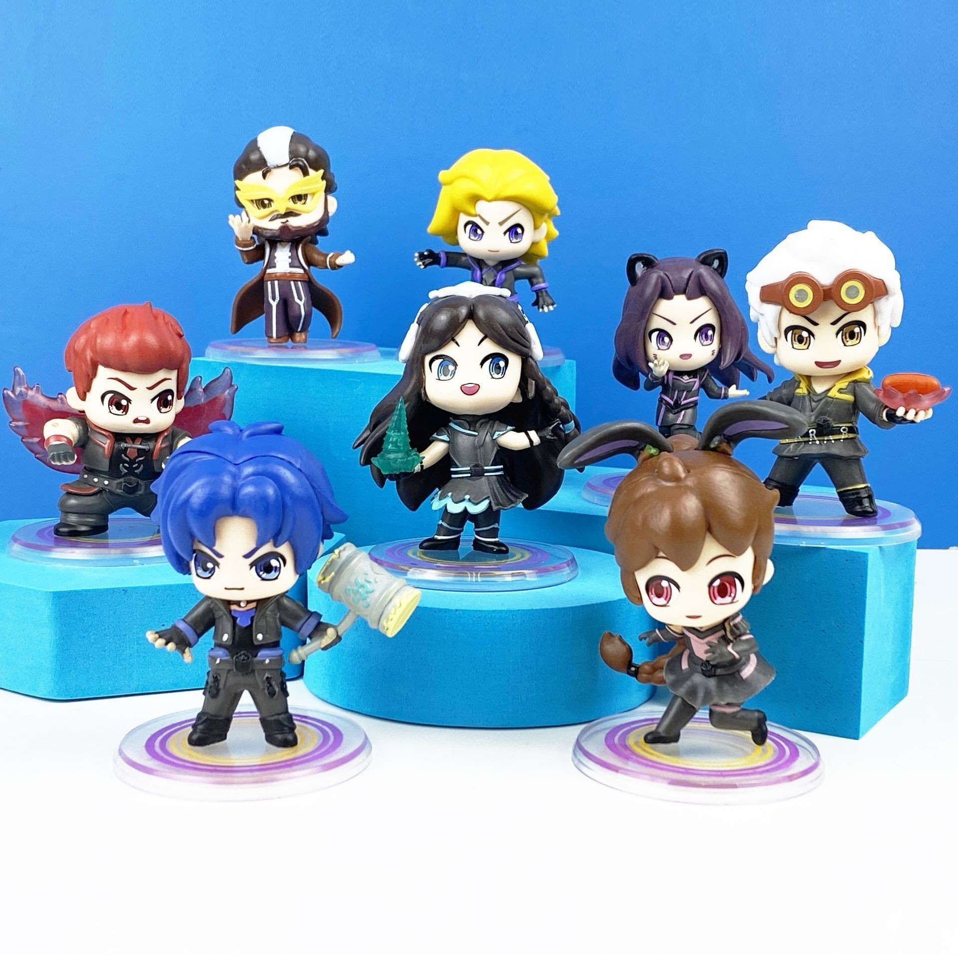 斗罗大陆手办盲盒小舞唐三史莱克七怪公仔动漫周边模型摆件玩具