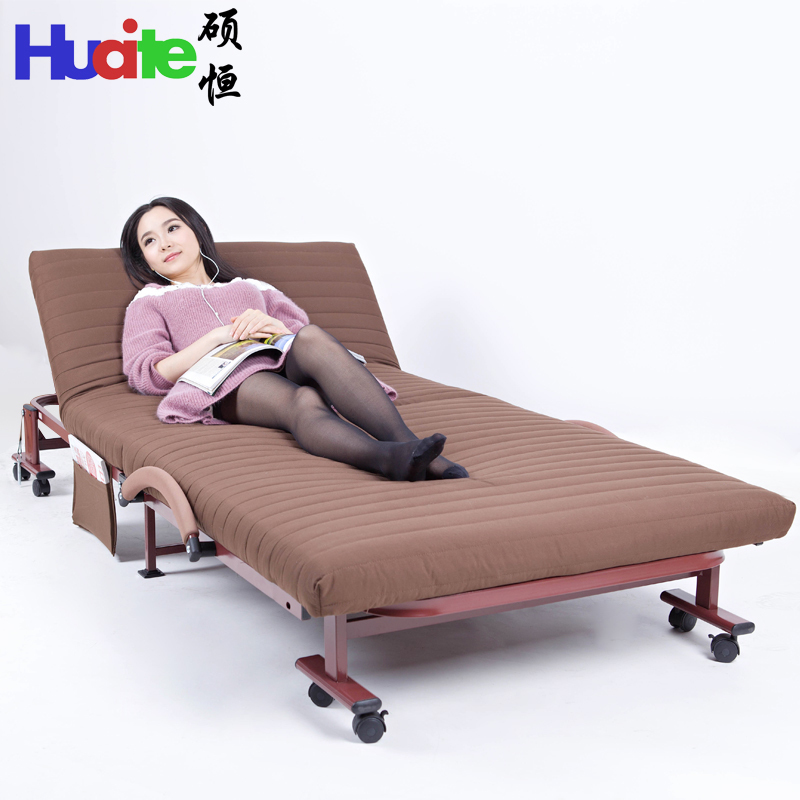 新品華艾特折疊床單人沙發(fā)床辦公室午休簡易海綿陪護(hù)床