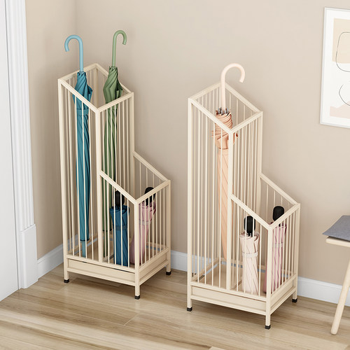 狄墨超大容量双层收纳雨伞架