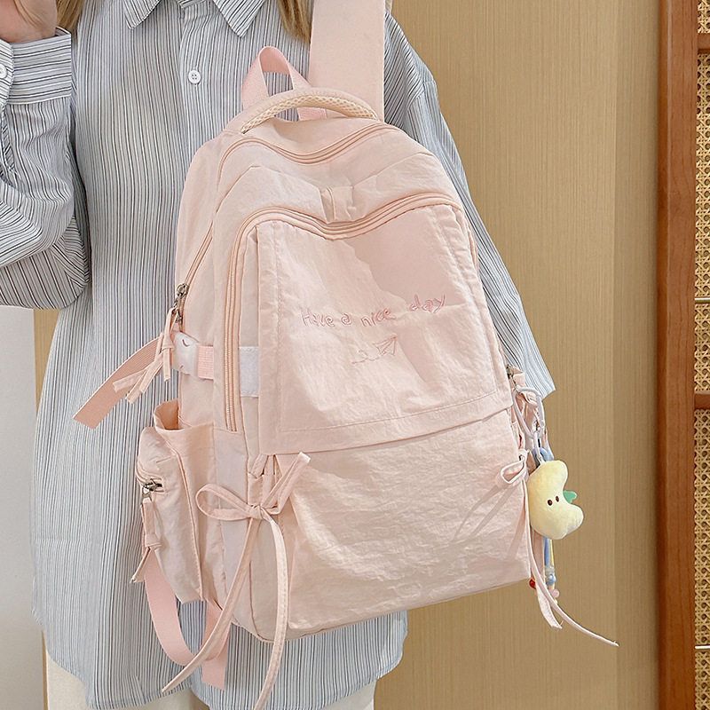 书包女大容量 男高中初中生中学生背包双肩包小学生4-6年级旅行包