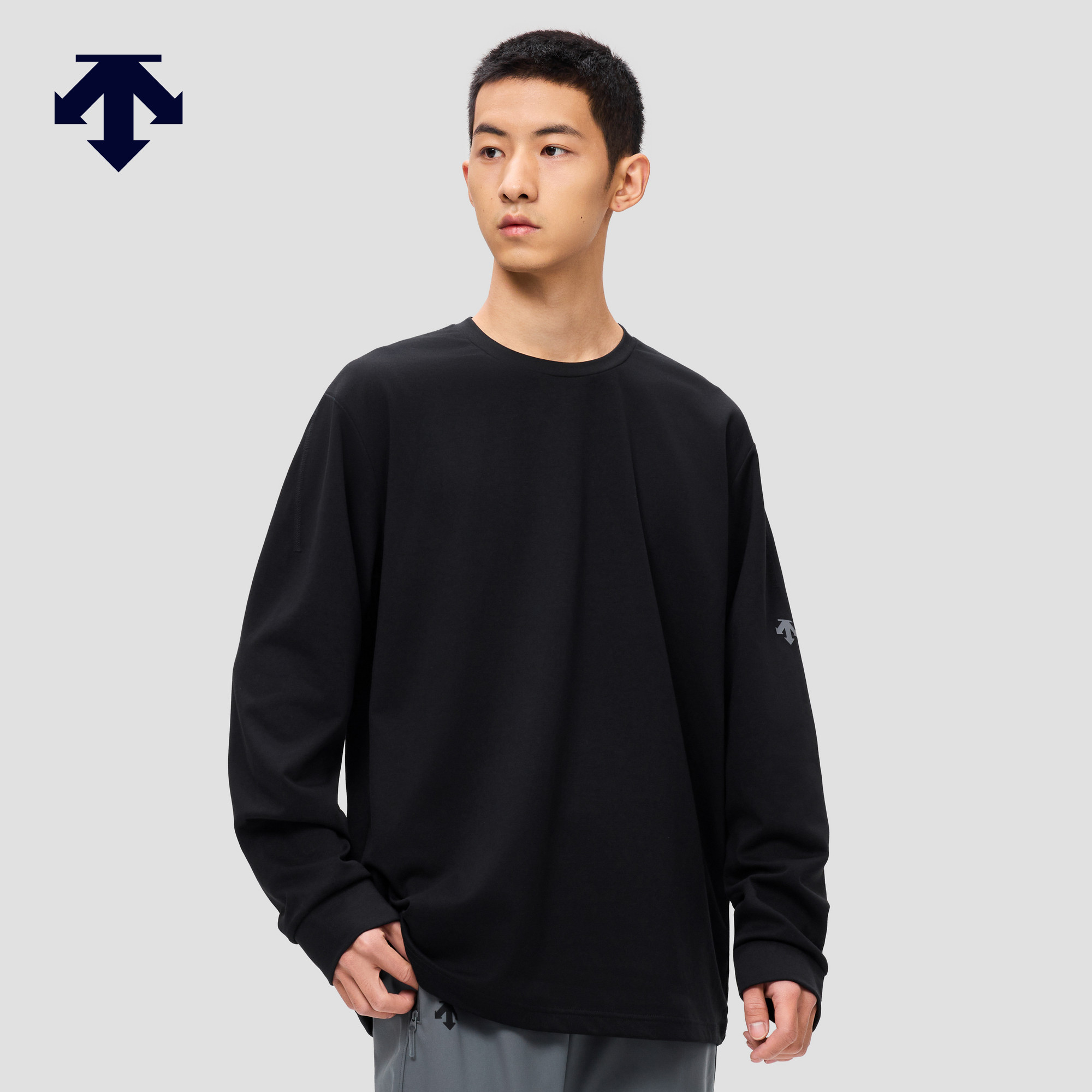 DESCENTE迪桑特ALLTERRAIN81轻户外男女同款长袖针织卫衣,运动服/休闲服装,运动卫衣/套头衫,淘宝优惠券,粉丝福利购,淘宝优惠卷