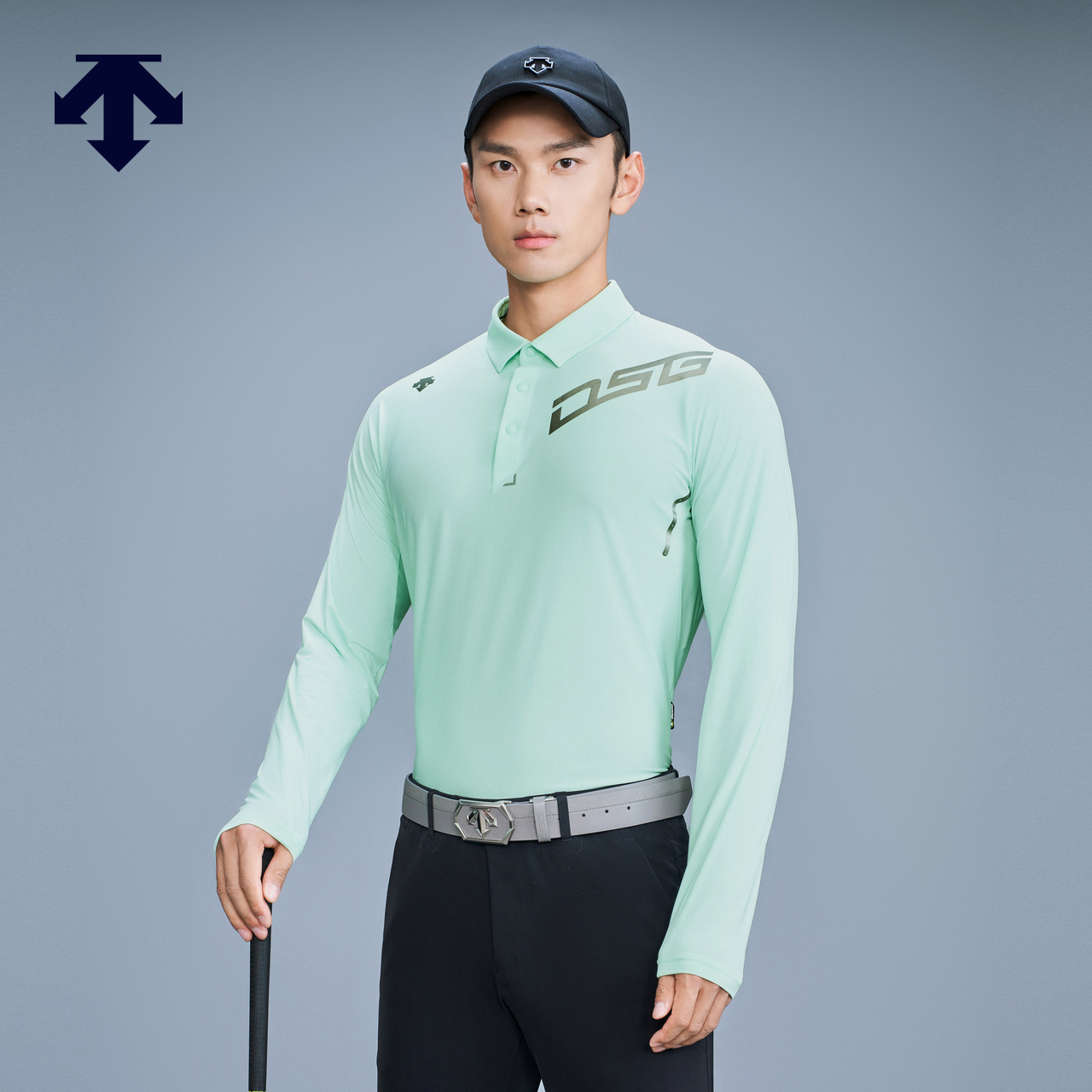 高尔夫长袖DESCENTE男士