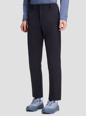 DESCENTE迪桑特DUALIS系列都市通勤男士尼龙直筒梭织运动长裤