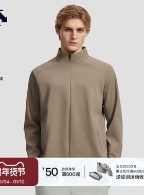 DESCENTE迪桑特TRAINING系列男士防水透湿抓绒保暖针织运动上衣