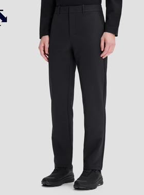 DESCENTE迪桑特DUALIS系列都市通勤男士微抓绒梭织运动长裤秋新品