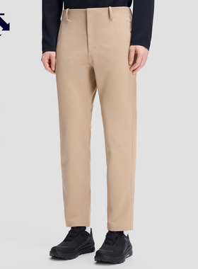 DESCENTE迪桑特DUALIS系列都市通勤男士加绒抗菌梭织运动长裤