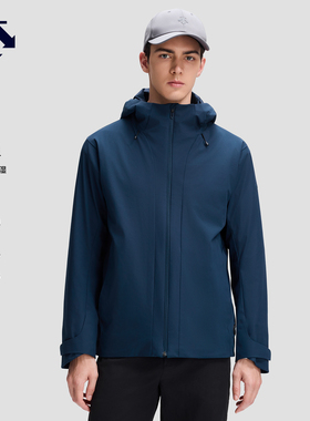 DESCENTE迪桑特男士防风防水透湿HEAT CONTROL可温控充电梭织上衣