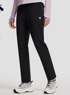 DESCENTE迪桑特WOMEN’S TRAINING女士防泼水薄绒梭织运动长裤