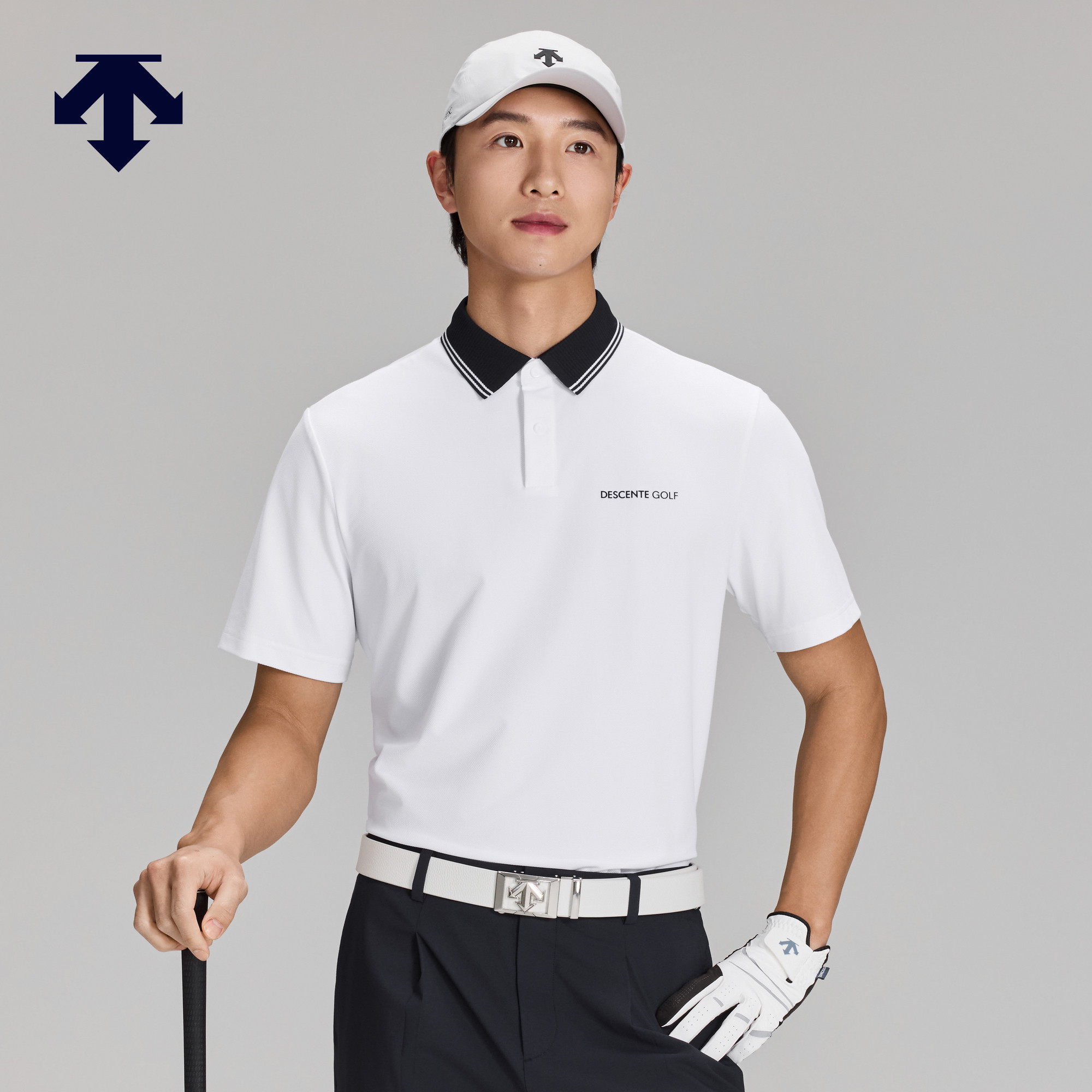 DESCENTEGOLF 迪桑特高尔夫 男士S-CORE系列短袖POLO衫春夏新品