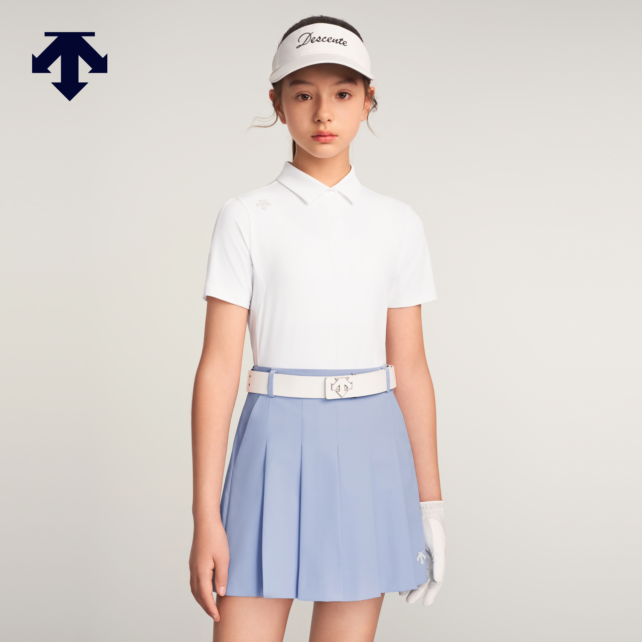 DESCENTEGOLF 迪桑特高尔夫儿童GOLF系列女童短袖T恤91023秋季