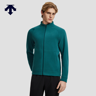 DESCENTE迪桑特TRAINING综训运动健身男士 亲肤针织运动上衣外套
