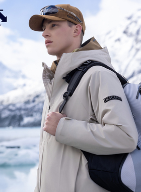 DESCENTE迪桑特运动休闲男士HEAT CONTROL可温控充电棉服冬季