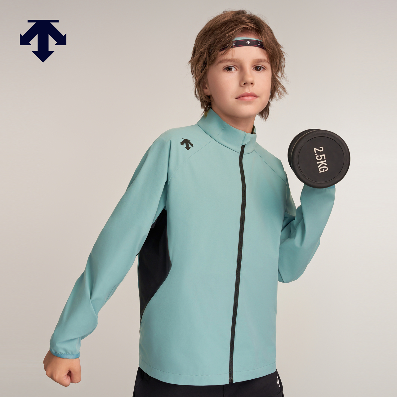 DESCENTE迪桑特 儿童TRAINING系列男童梭织上衣