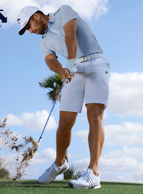 【Xander同款】迪桑特高尔夫男士防晒凉感防泼水短裤