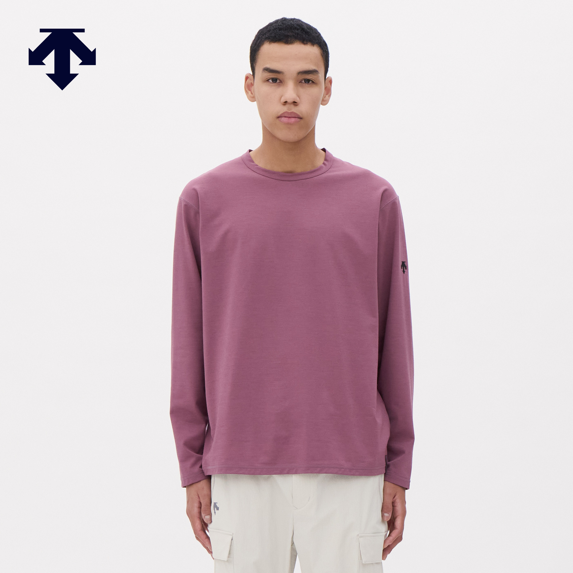 DESCENTE迪桑特ALLTERRAIN 81系列轻户外长袖针织T恤,运动服/休闲服装,运动卫衣/套头衫,淘宝优惠券,粉丝福利购,淘宝优惠卷