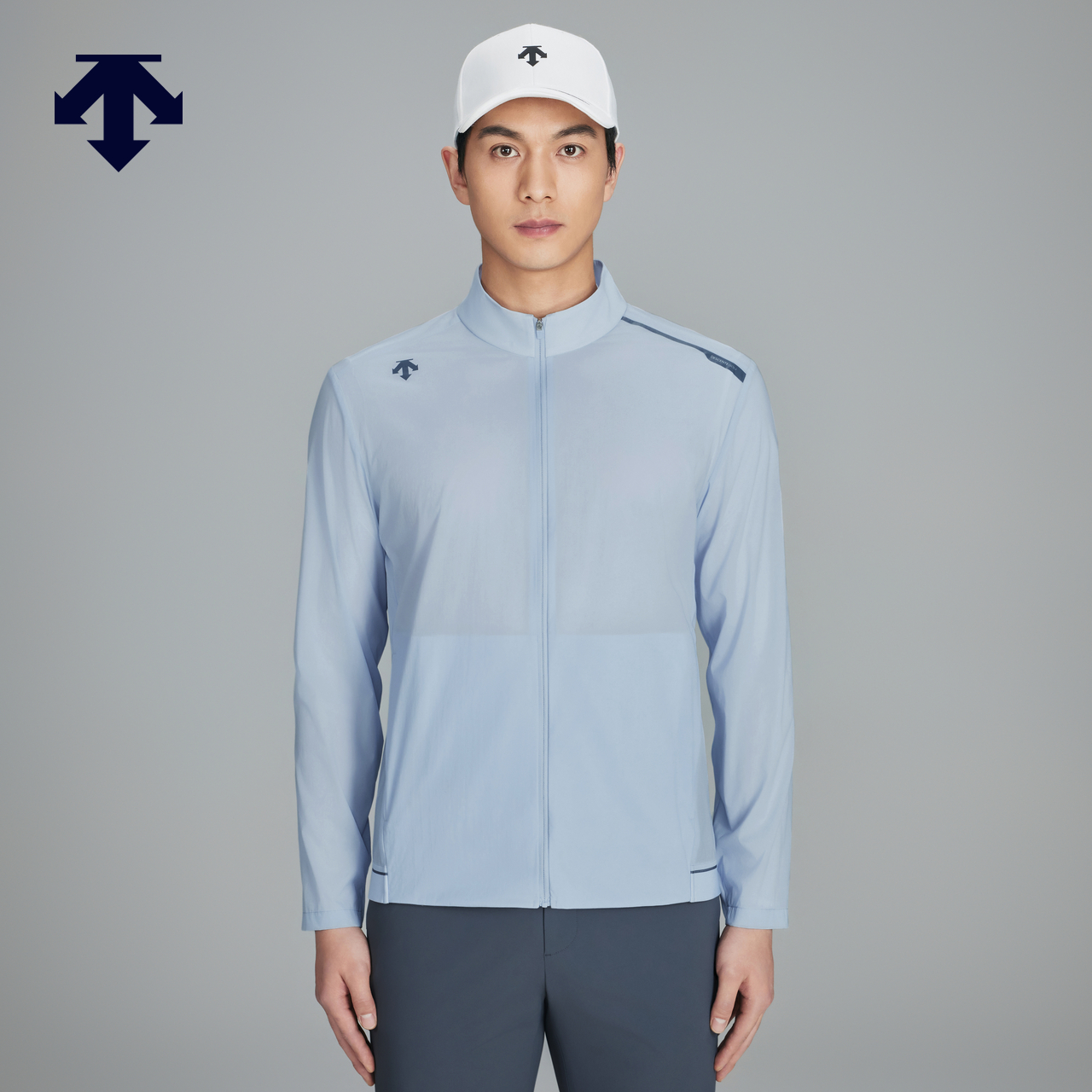 DESCENTEGOLF 迪桑特高尔夫 男士凉感立领夹克外套