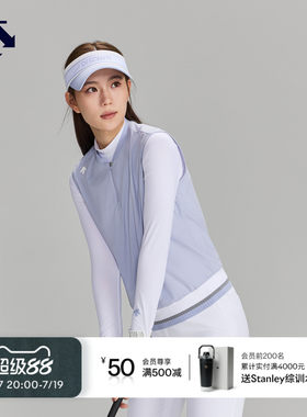 DESCENTEGOLF迪桑特高尔夫女士PRO长袖T恤真两件套 夏季新品