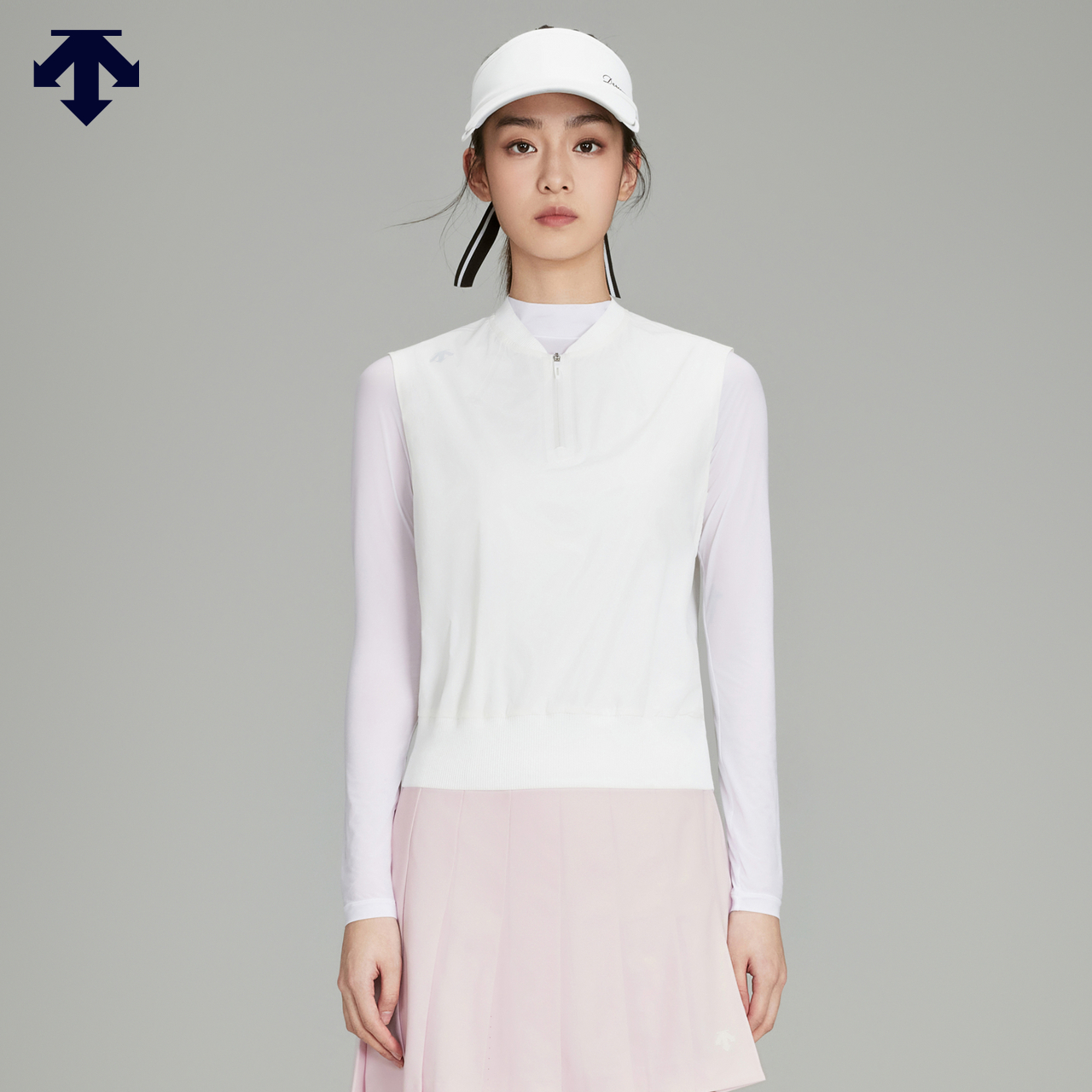DESCENTEGOLF迪桑特高尔夫PRO女士轻质防泼水马夹 春夏