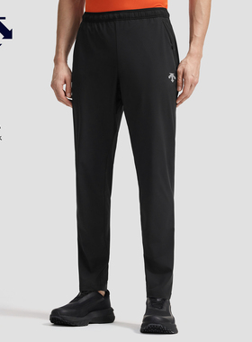 DESCENTE迪桑特RUNNING F360跑步运动健身男士防泼水梭织运动长裤