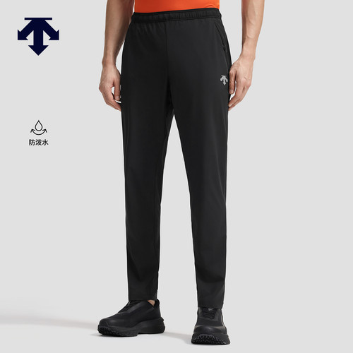 DESCENTE迪桑特RUNNING F360跑步运动健身男士防泼水梭织运动长裤