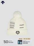 Descente Deat Ski Style Series Sports and Leisure Мужские и женские и те же вязаные шляпы зима новые продукты