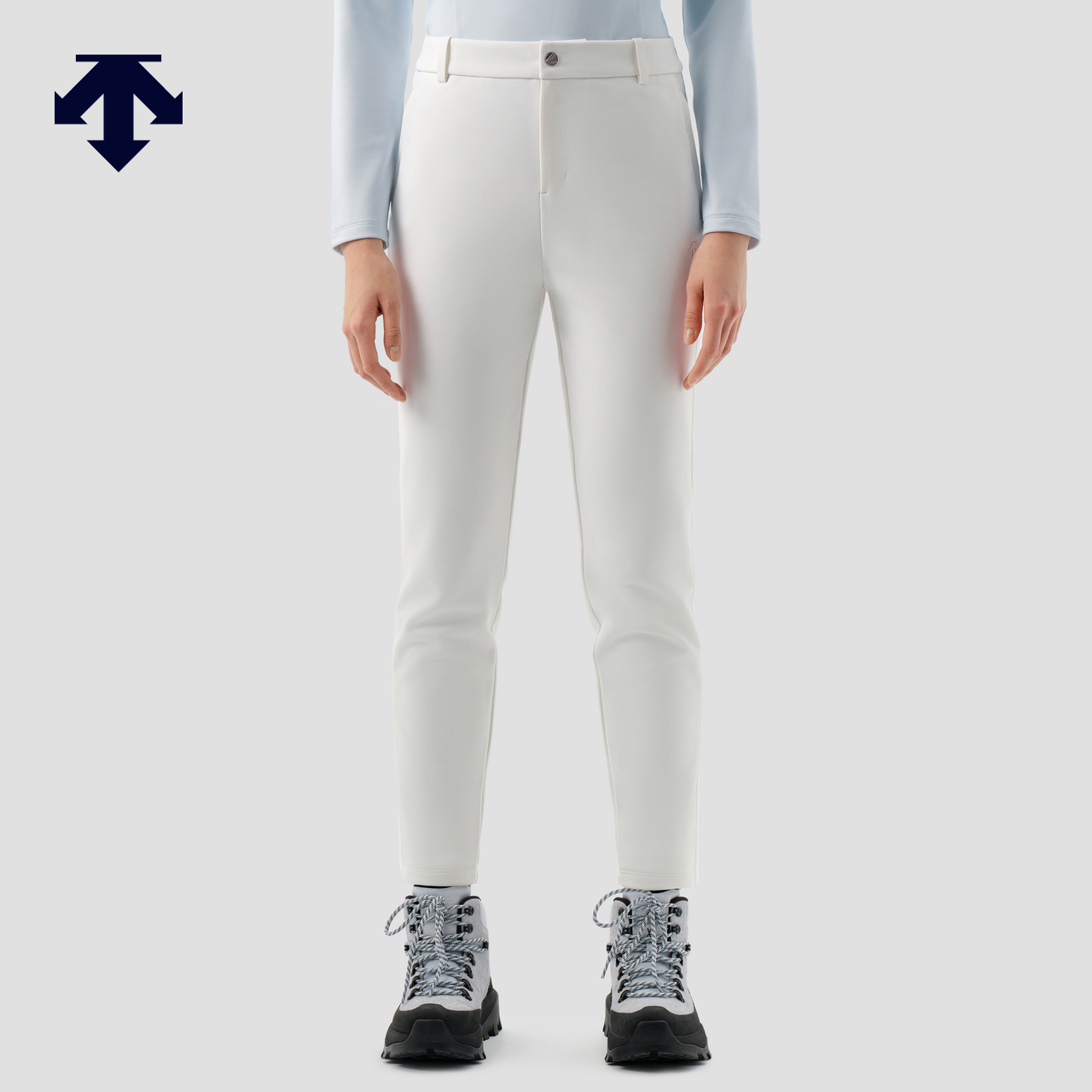 DESCENTE x Daniel Arsham艺术家联名系列女士抓绒针织运动长裤