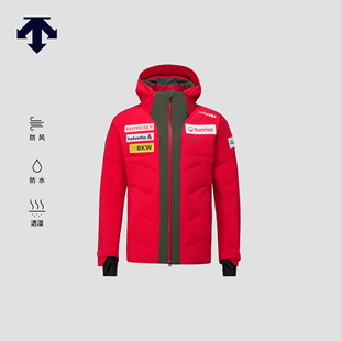 DESCENTE迪桑特SKI男士 NAVI锁温专业双板滑雪服 防风防水透湿HEAT