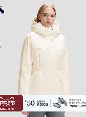 DESCENTE迪桑特SKI STYLE女士防泼水防风透湿鹅绒派克羽绒服