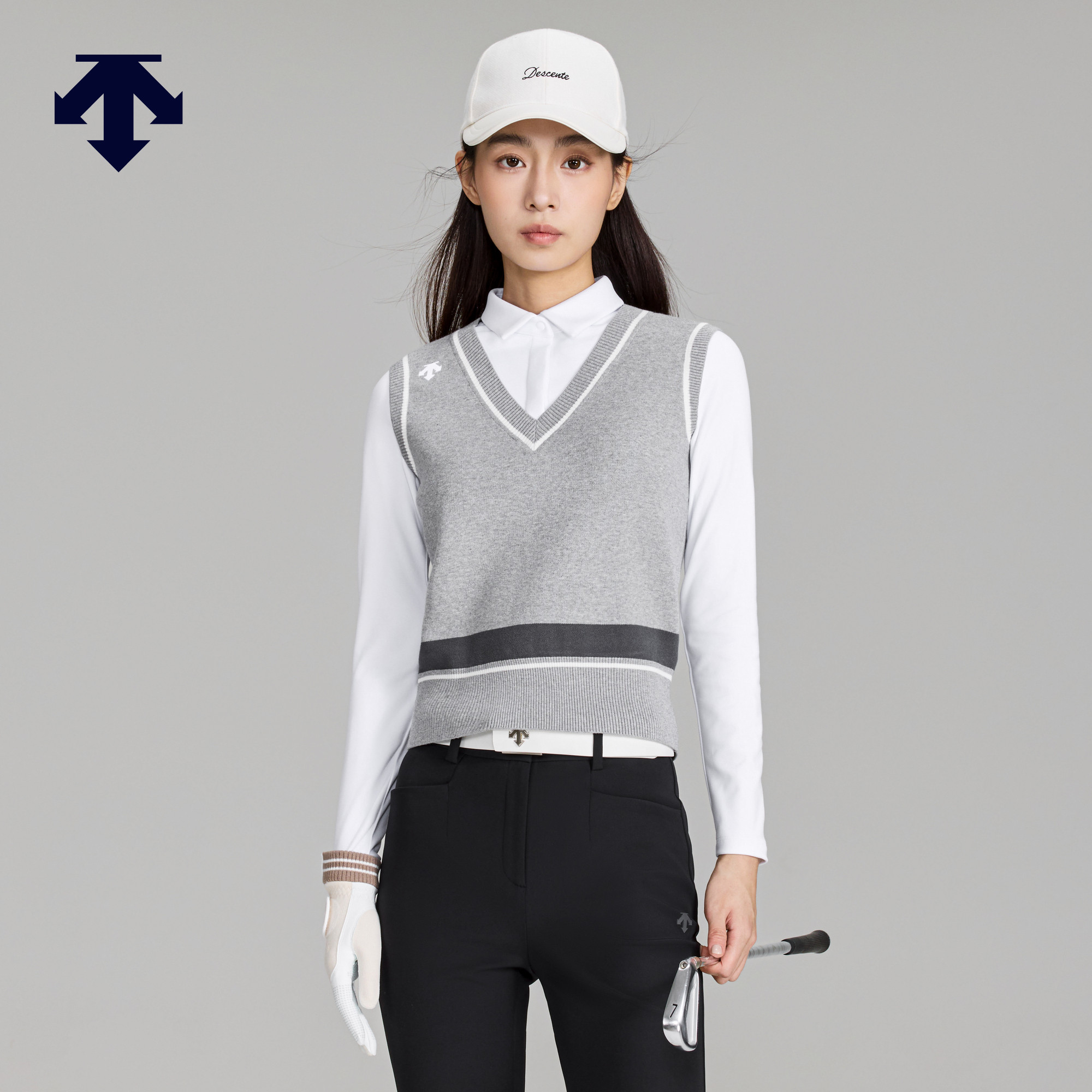 DESCENTEGOLF 迪桑特高尔夫 女士PRO系列长袖POLO衫早春新品,运动服/休闲服装,运动POLO衫,淘宝优惠券,粉丝福利购,淘宝优惠卷