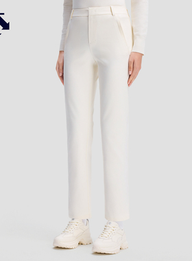 DESCENTE迪桑特WOMEN’S DUALIS女士薄绒小锥腿裤型梭织运动长裤