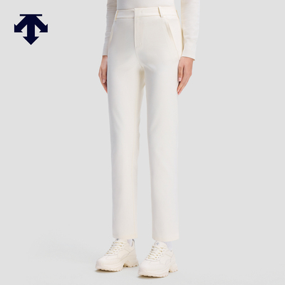 DESCENTE迪桑特WOMEN’S DUALIS女士薄绒小锥腿裤型梭织运动长裤