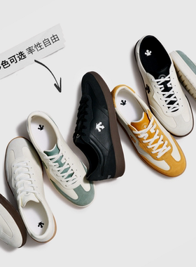 德训鞋 DESCENTE 迪桑特CHRON男女同款复古运动休闲鞋