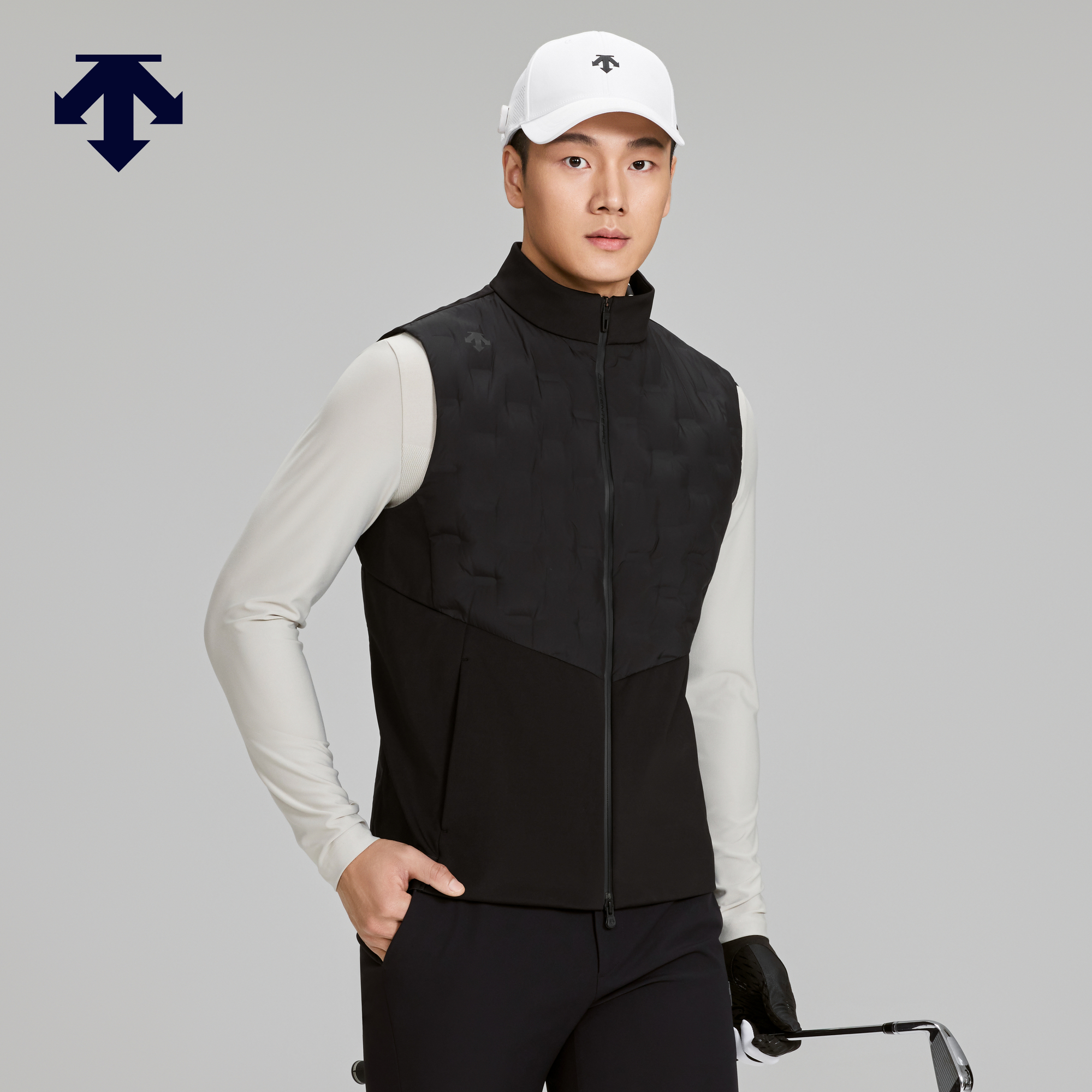 DESCENTEGOLF 迪桑特高尔夫男士PRO系列羽绒马夹 秋冬新品