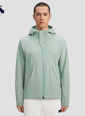 DESCENTE迪桑特DUALIS都市通勤男士防泼水vertex山峰夹克外套